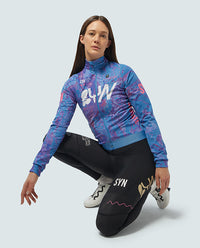 SYN 全防雨外套 Pro Team Shield Jacket Stream 女款 藍