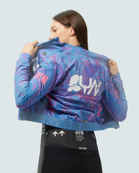 SYN 全防雨外套 Pro Team Shield Jacket Stream 女款 藍