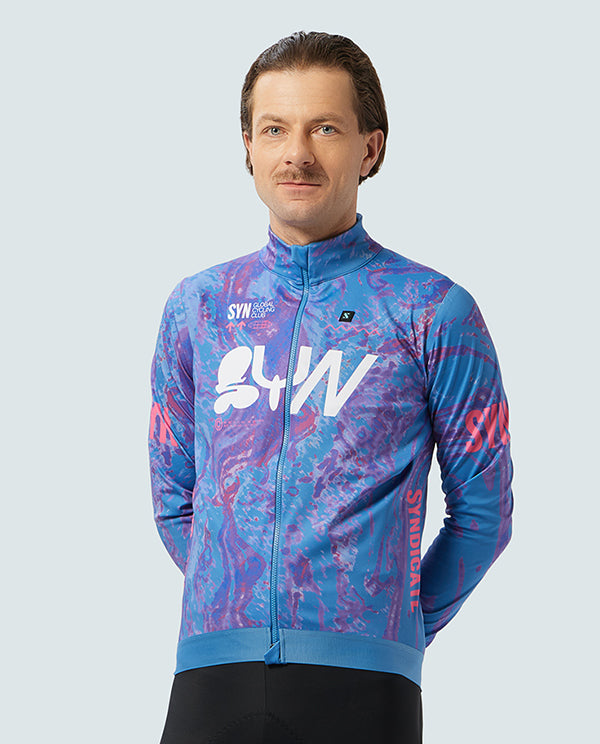 SYN 全防雨外套 Pro Team Shield Jacket Stream 男款 藍