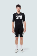 SYN 極輕車衣 Pro Tech Jersey Black 男款 黑底白字