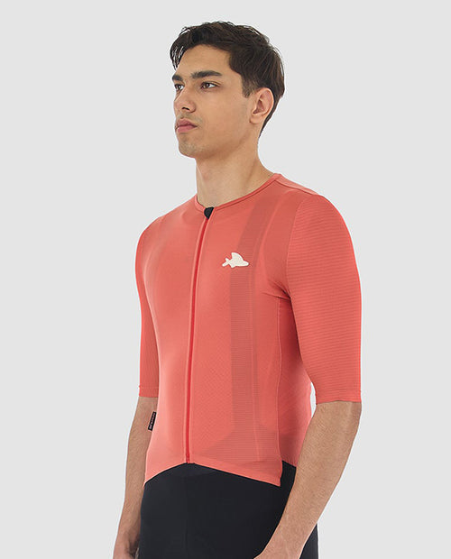 Café du Cycliste 車衣 Olympe Ultralight Jersey Cinder Red 男款 橘