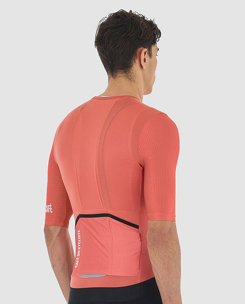 Café du Cycliste 車衣 Olympe Ultralight Jersey Cinder Red 男款 橘