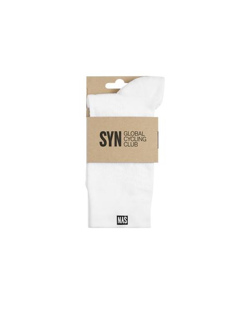 SYN 車襪 Pro Socks Deluxe White 白
