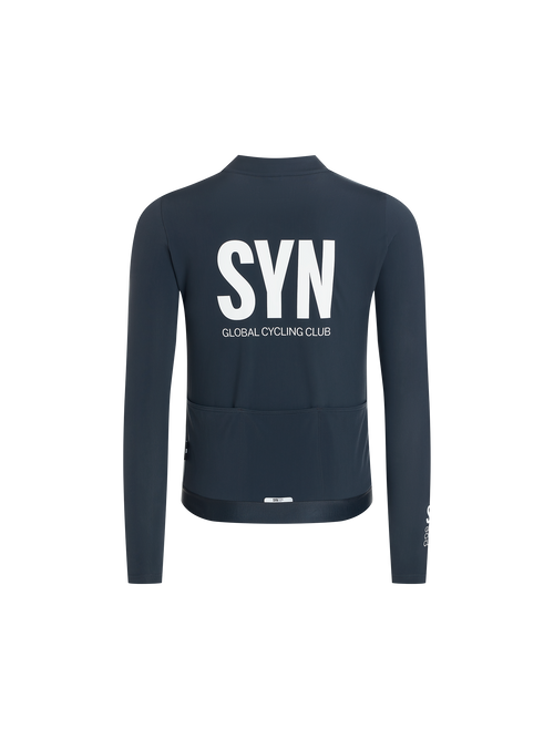 SYN 保暖長袖車衣Pro Thermal LS Jersey 2.0 Tarmac 男款 鐵灰