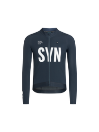 SYN 保暖長袖車衣Pro Thermal LS Jersey 2.0 Tarmac 男款 鐵灰