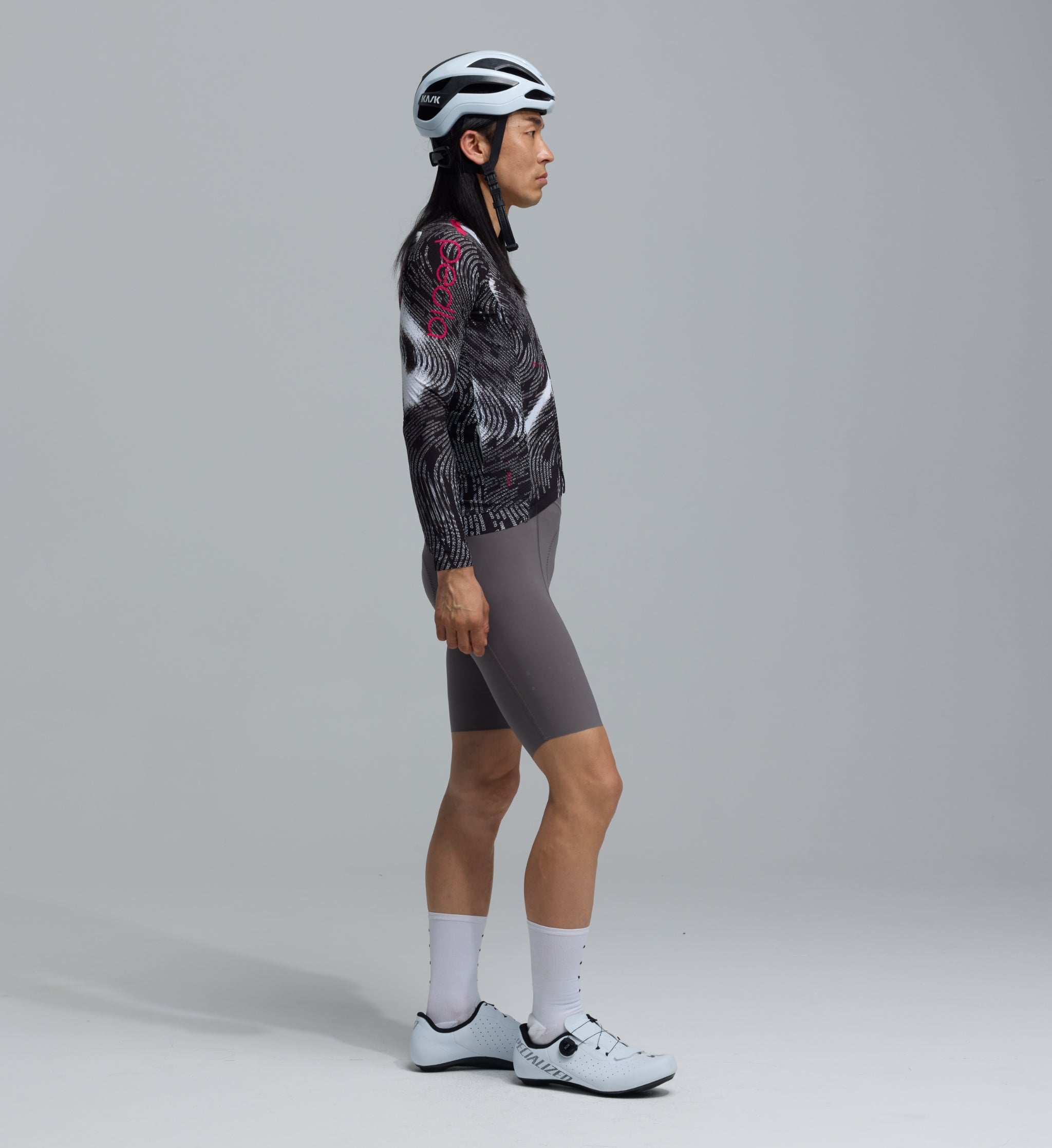 Pedla 薄長袖車衣PRO Pursuit 3.0 LS Jersey Data Black 男款 黑