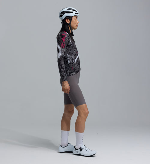 Pedla 薄長袖車衣PRO Pursuit 3.0 LS Jersey Data Black 男款 黑