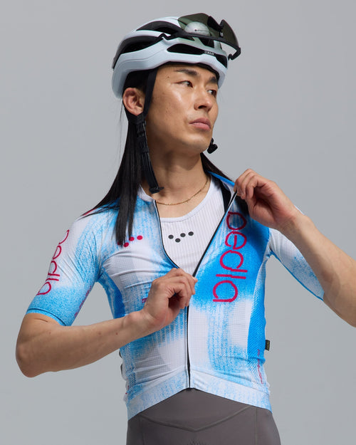 Pedla 車衣Pro Pursuit 3.0 Jersey Analogue Blue 男款 藍白
