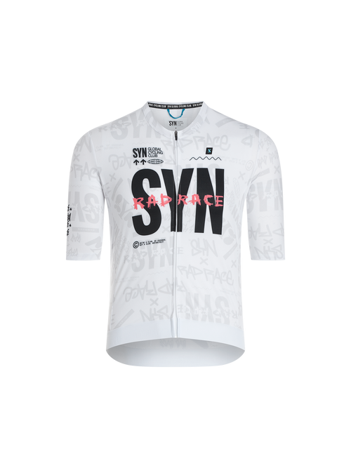 SYN 車衣 Pro Rad Race Jersey White 男款 白