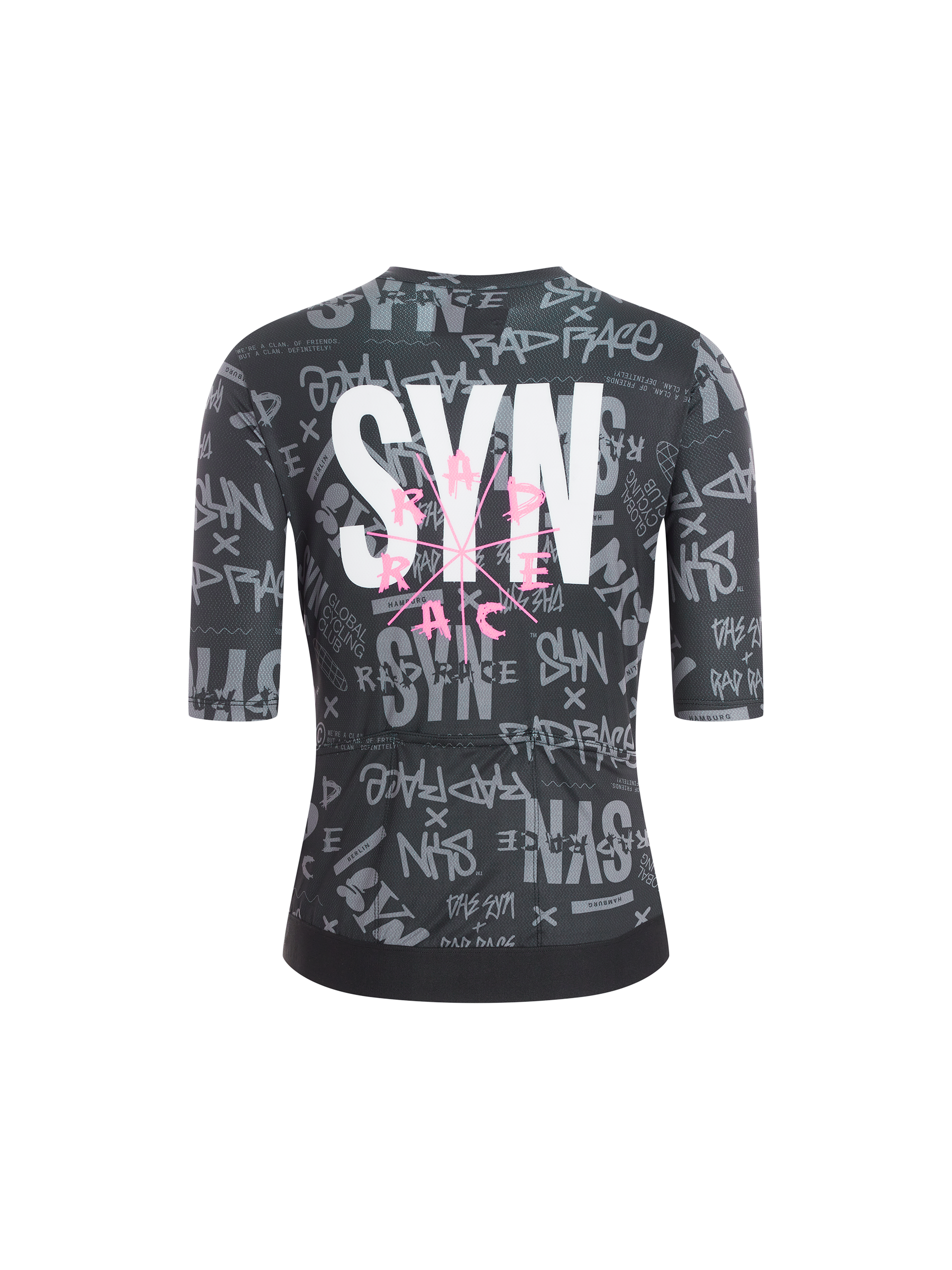 SYN 車衣 Pro Rad Race Jersey Dark 女款 灰黑