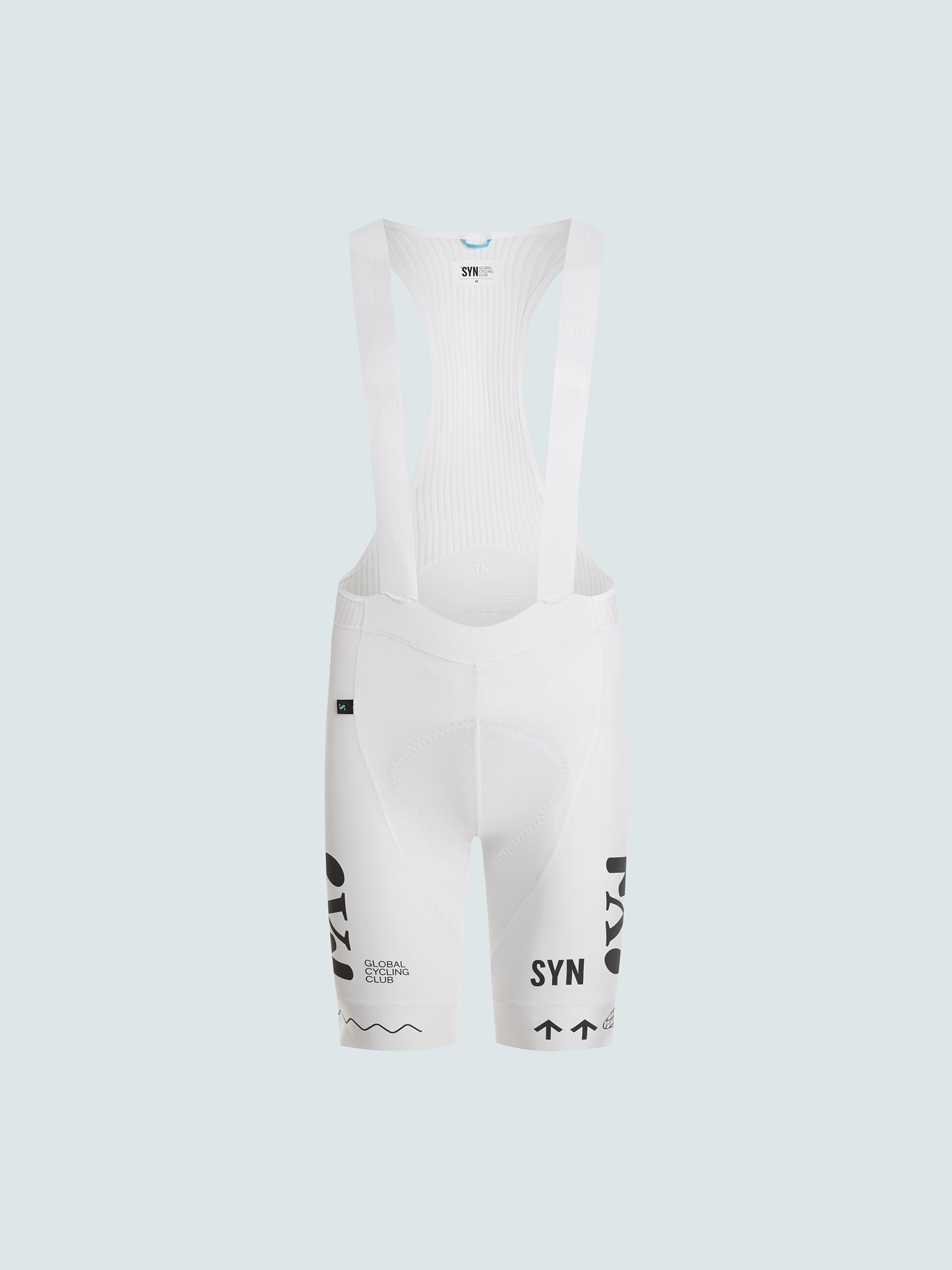 SYN 車褲 Pro Team Bib Shorts White 男款 白