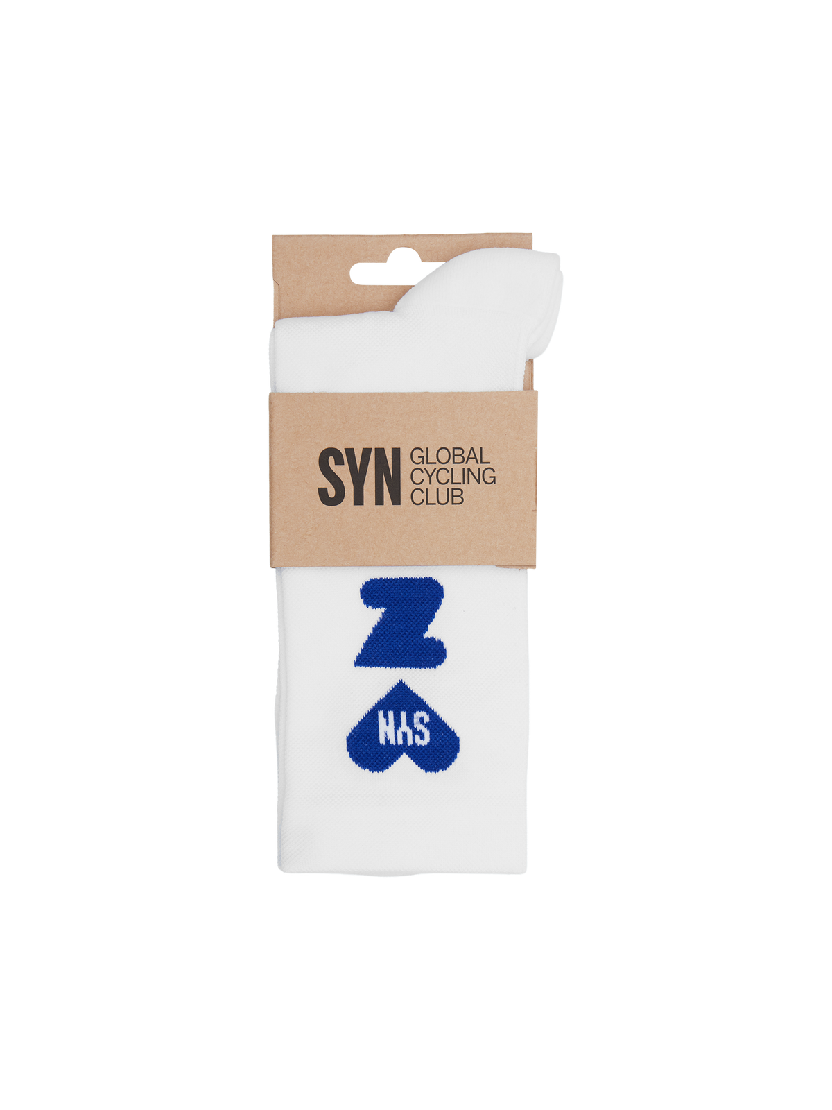 SYN 車襪 Pro Team Club Circuit Socks White 白