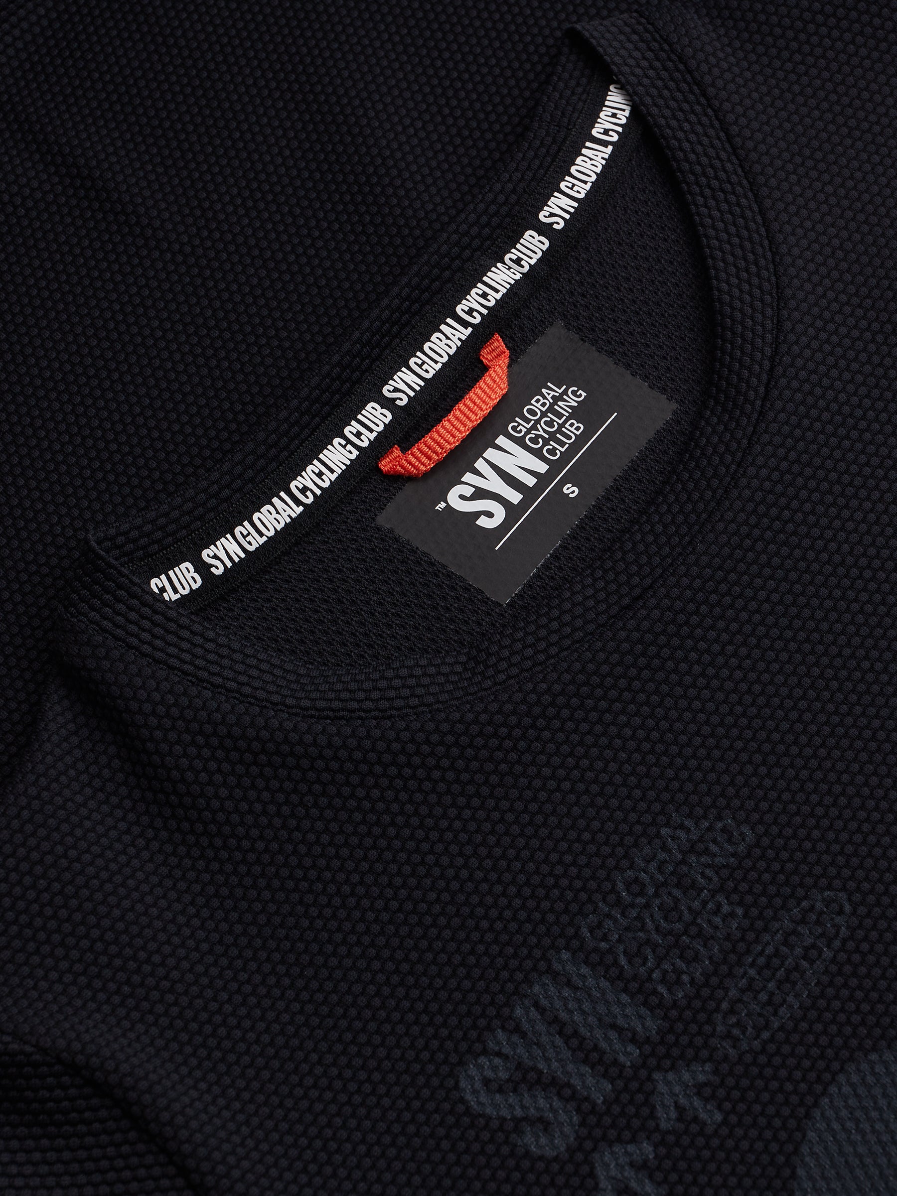 SYN 無拉鍊車衣 Pro Team Gravity Jersey Black 女款 黑