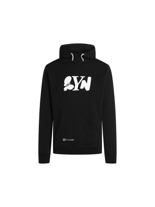 SYN 連帽長T Pro Team Hoodie Black 男女共版 黑