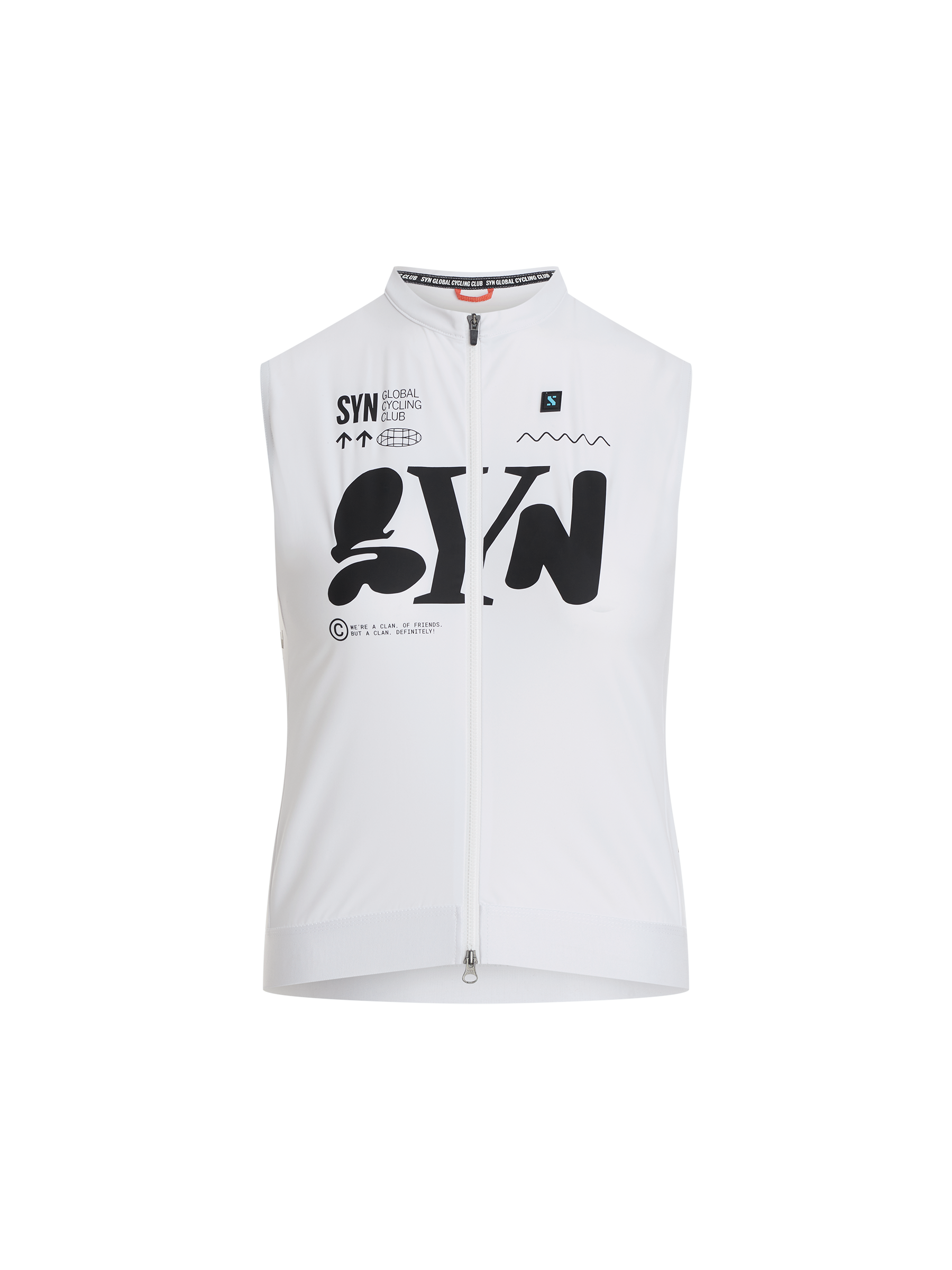 SYN 防潑背心 Pro Team Vest White 女款 白