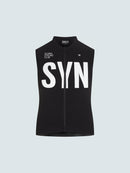 SYN 極輕防潑背心 Pro Tech Vest Black 女款 黑底白字