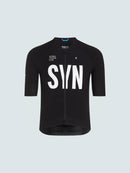 SYN 極輕車衣 Pro Tech Jersey Black 男款 黑底白字