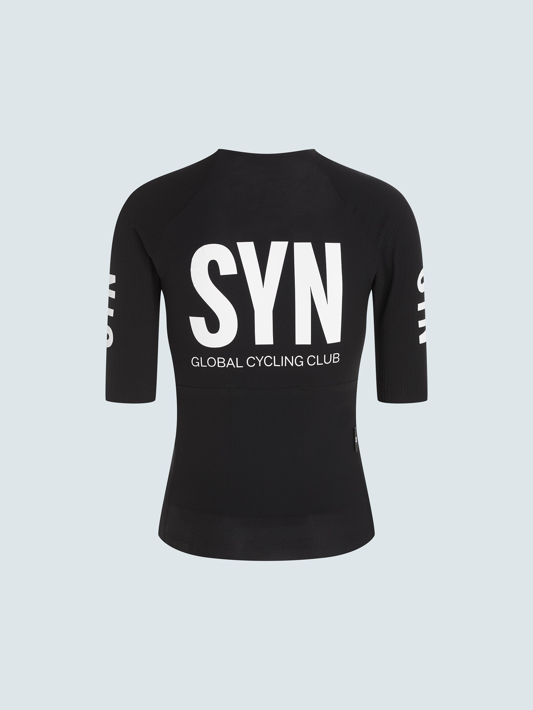 SYN 極輕車衣 Pro Tech Jersey Black 女款 黑底白字