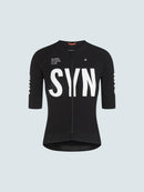 SYN 極輕車衣 Pro Tech Jersey Black 女款 黑底白字