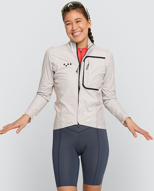 Pedla 風雨衣Pro Deflect Jacket Chalk 女款 白