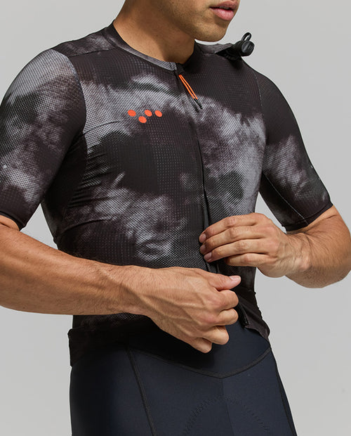 Pedla 雙拉鏈車衣 SuperSYSTEM Jersey Dark Purple 男款 黑