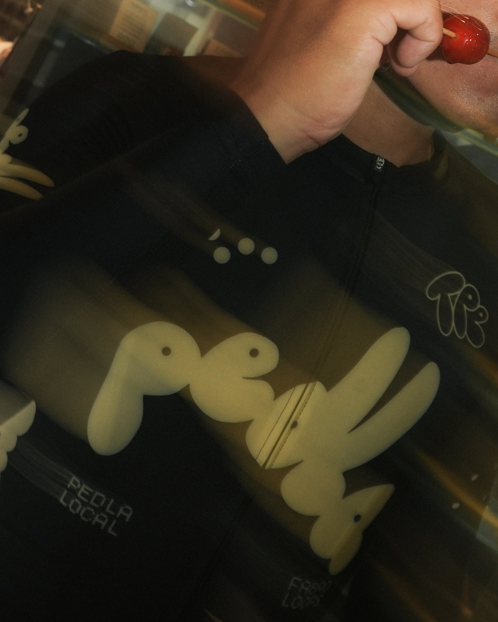 Pedla 薄長袖車衣 Local Loops LS Classic Jersey Bubble Black 限定版 男款 黑