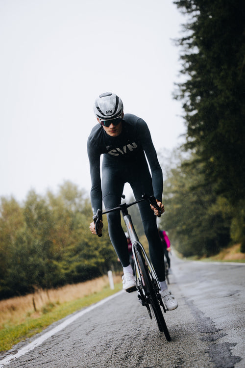SYN 保暖長袖車衣Pro Thermal LS Jersey 2.0 Tarmac 男款 鐵灰