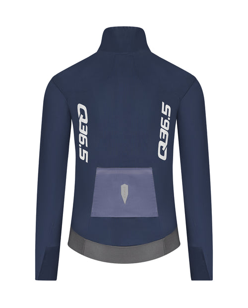 Q36.5 風雨衣外套 Pro Cycling Team Rain Shell Jacket Nautica Blue 男款 藍