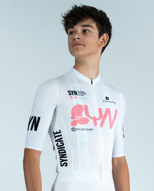 Biehler 車衣 Pro Team Jersey Milky Way 男款 白
