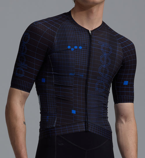 Pedla 車衣Pro Pursuit 3.0 Jersey Grid Black 男款 黑