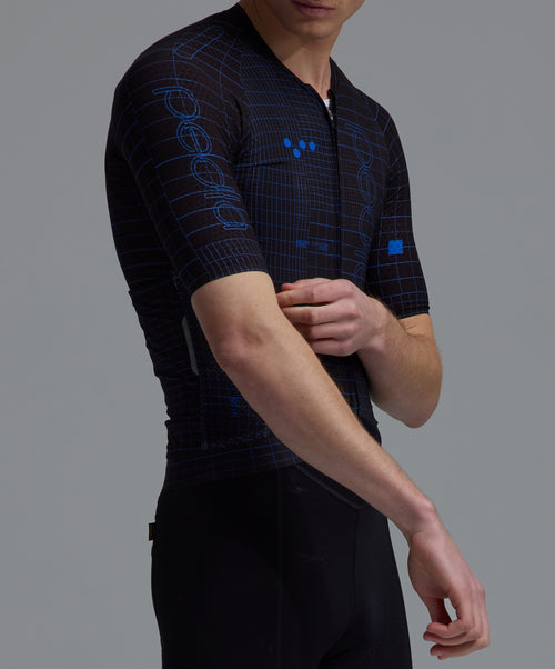 Pedla 車衣Pro Pursuit 3.0 Jersey Grid Black 男款 黑