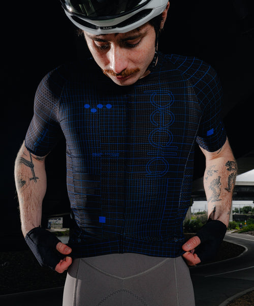 Pedla 車衣Pro Pursuit 3.0 Jersey Grid Black 男款 黑