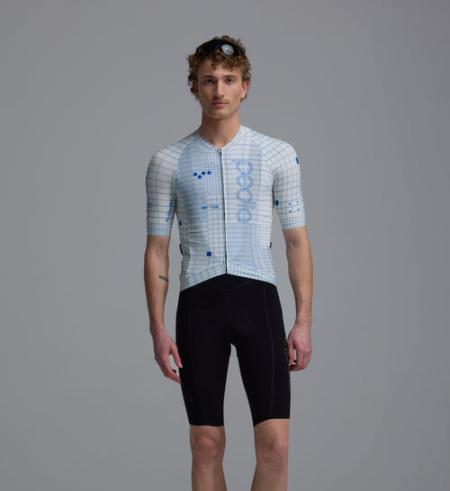 Pedla 車衣Pro Pursuit 3.0 Jersey Grid white 男款 白