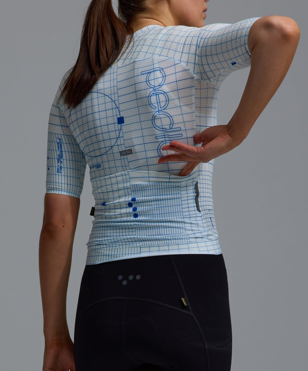 Pedla 車衣Pro Pursuit 3.0 Jersey Grid White 女款 白