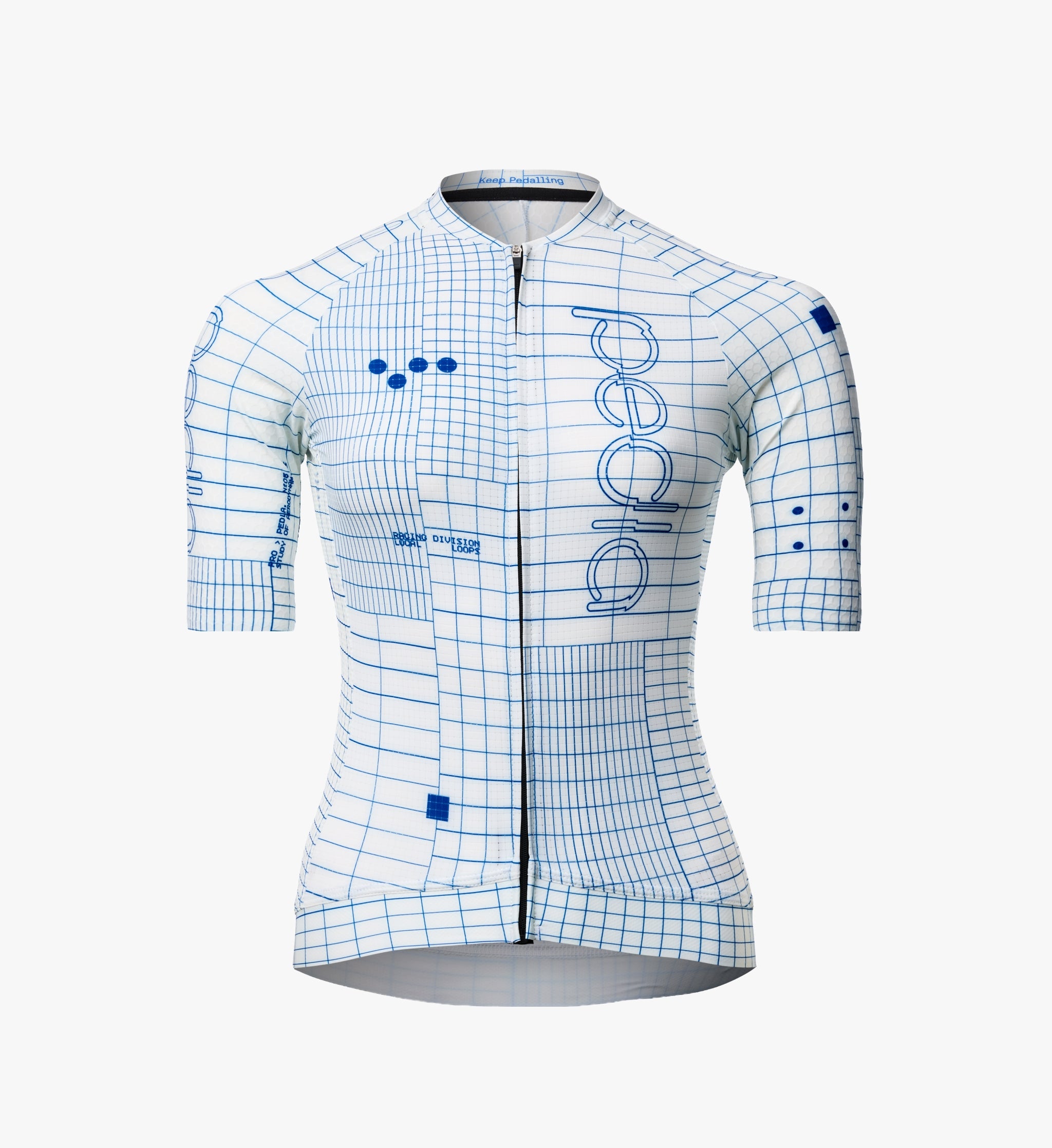 Pedla 車衣Pro Pursuit 3.0 Jersey Grid White 女款 白