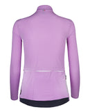Q36.5 車衣 Pinstripe X Long Sleeve Jersey Women Lilla 女款 粉紫