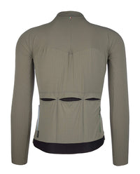 Q36.5 車衣 Pinstripe X Long Sleeve Jersey Women Olive Green 男款 橄欖綠