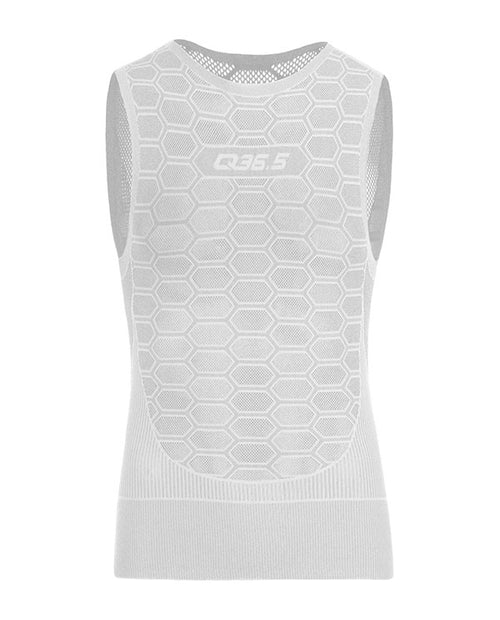 Q36.5 底衫BaseLayer 1 無袖 男女共版 冰白