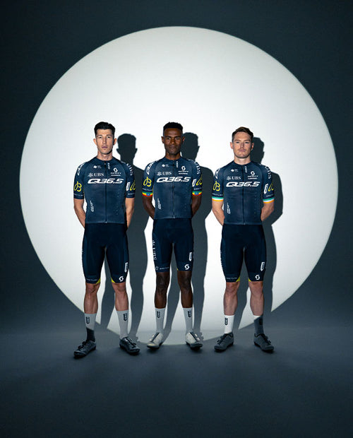 Q36.5 車衣Gregarius Q36.5 Pro Cycling Team Jersey 男款 鐵灰