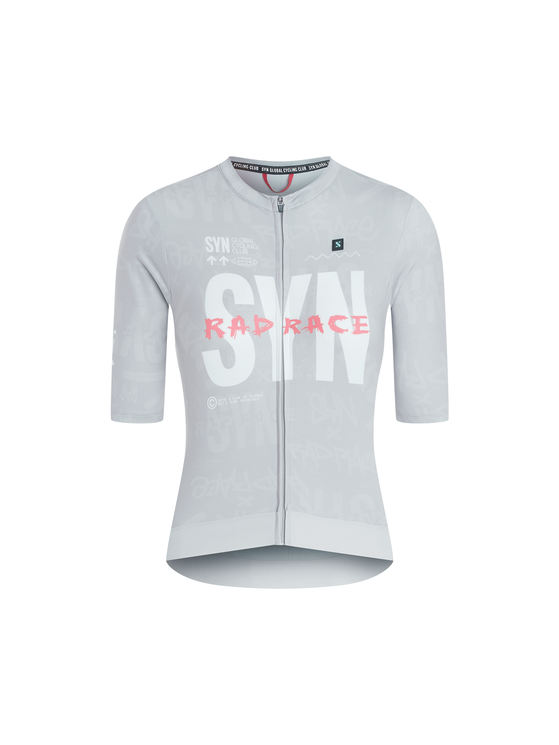 SYN 車衣 Pro Rad Race Jersey Cool Grey 女款 灰