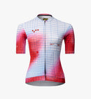 Pedla 車衣Race Division Training Jersey Grid Red 女款 白底紅染