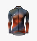 Pedla 薄長袖車衣Race Division Training LS Jersey Grid Workshop blue 女款 工坊藍