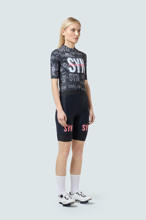 SYN 車衣 Pro Rad Race Jersey Dark 女款 灰黑