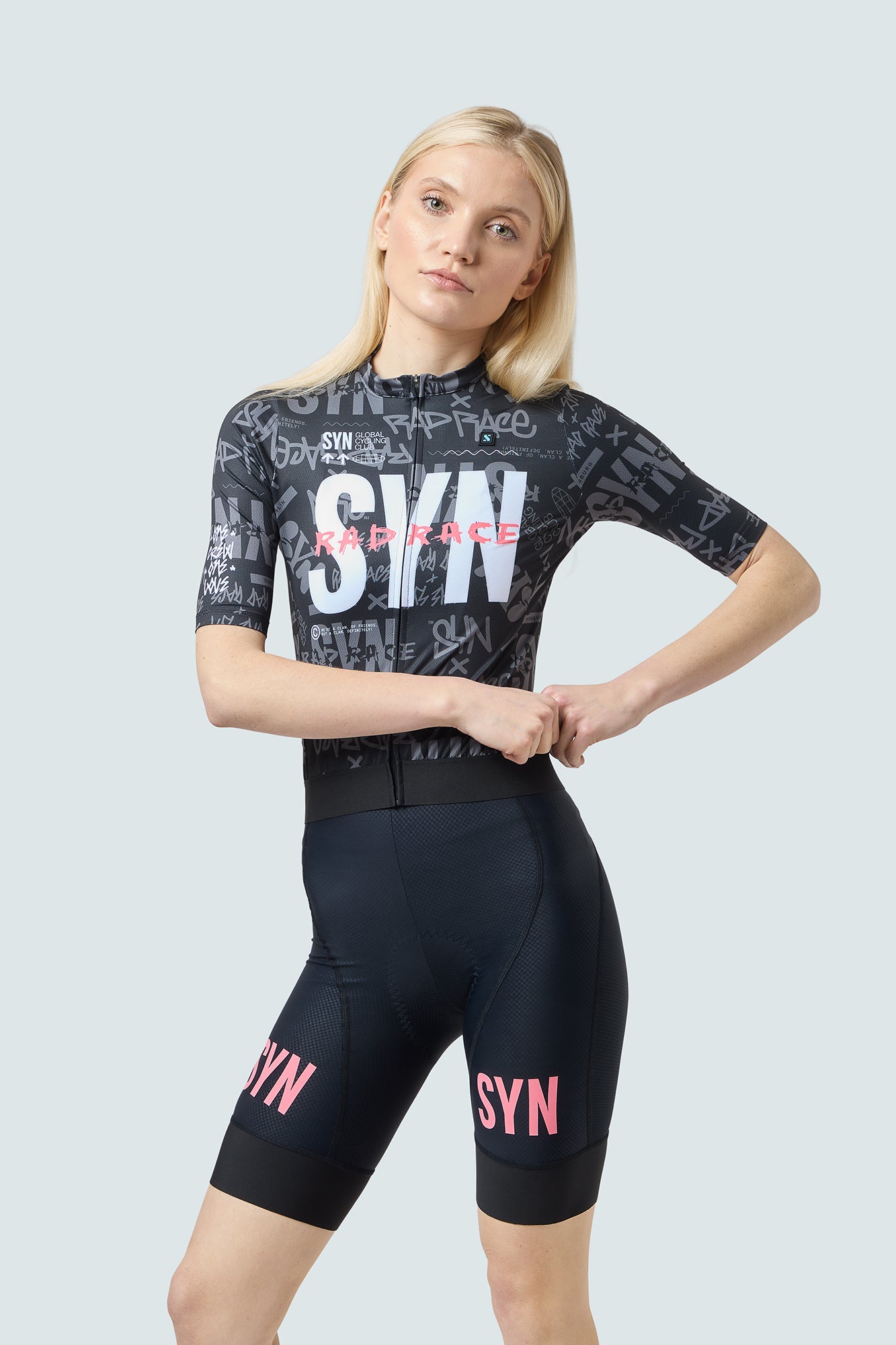 SYN 車衣 Pro Rad Race Jersey Dark 女款 灰黑