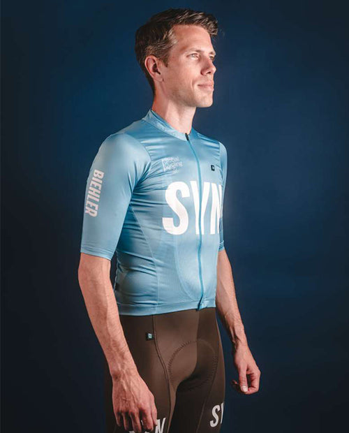 Biehler 車衣 Syndicate Training Jersey Glacier 男款 冰河藍