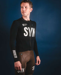 Biehler 長袖車衣Syndicate Training LS Jersey Black 男款 黑