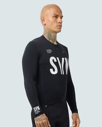 Biehler 長袖車衣Syndicate Training 2.0 LS Jersey Black 男款 黑