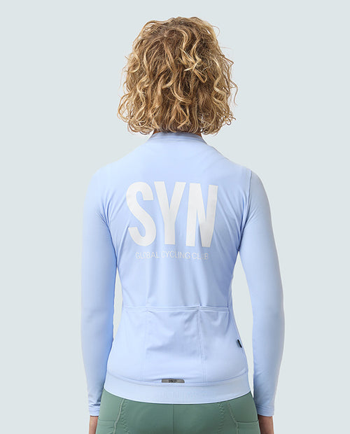 Biehler 長袖車衣Syndicate Training 2.0 LS Jersey Polar 女款 北極藍