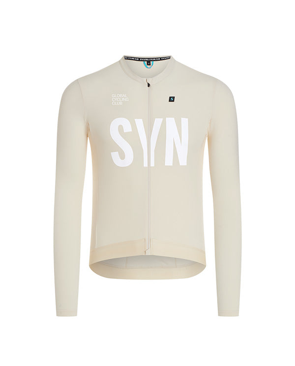 Biehler 長袖車衣Syndicate Training 2.0 LS Jersey Tonic 男款 米
