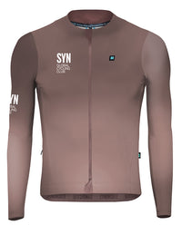 Biehler 車衣SYN Thermal Rain LS Jersey Stealth 防雨保暖 男款 咖啡色
